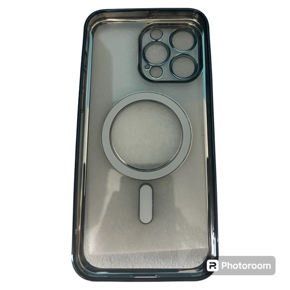 Humixx 8 Colors Magnetic for iPhone 15 Pro Max Case Clear, Exact Lens Protection - Picture 8 of 10